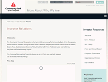 Tablet Screenshot of cbtc.investorroom.com